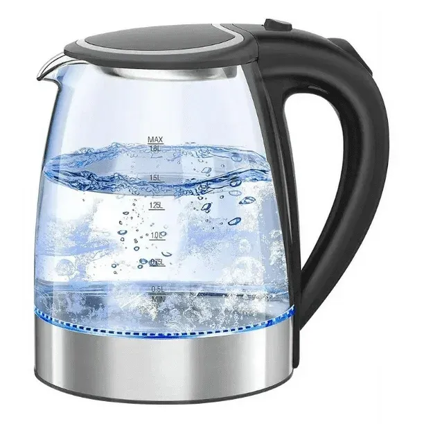 Hervidor de agua con jarra de vidrio Philco