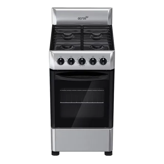 Estufa Whirlpool 4 quemadores NAW1001S01 negra