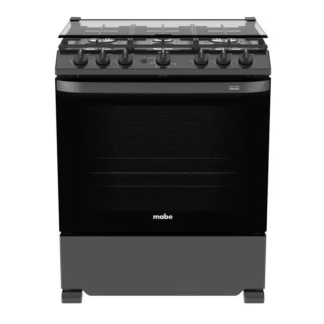Estufa Mabe 6 quemadores WEM7659CFIS3A negra