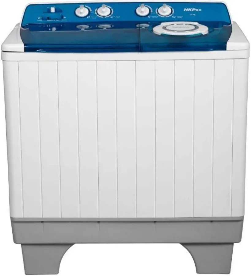 Lavadora HKPRO 2 tinas 20 kg blanca