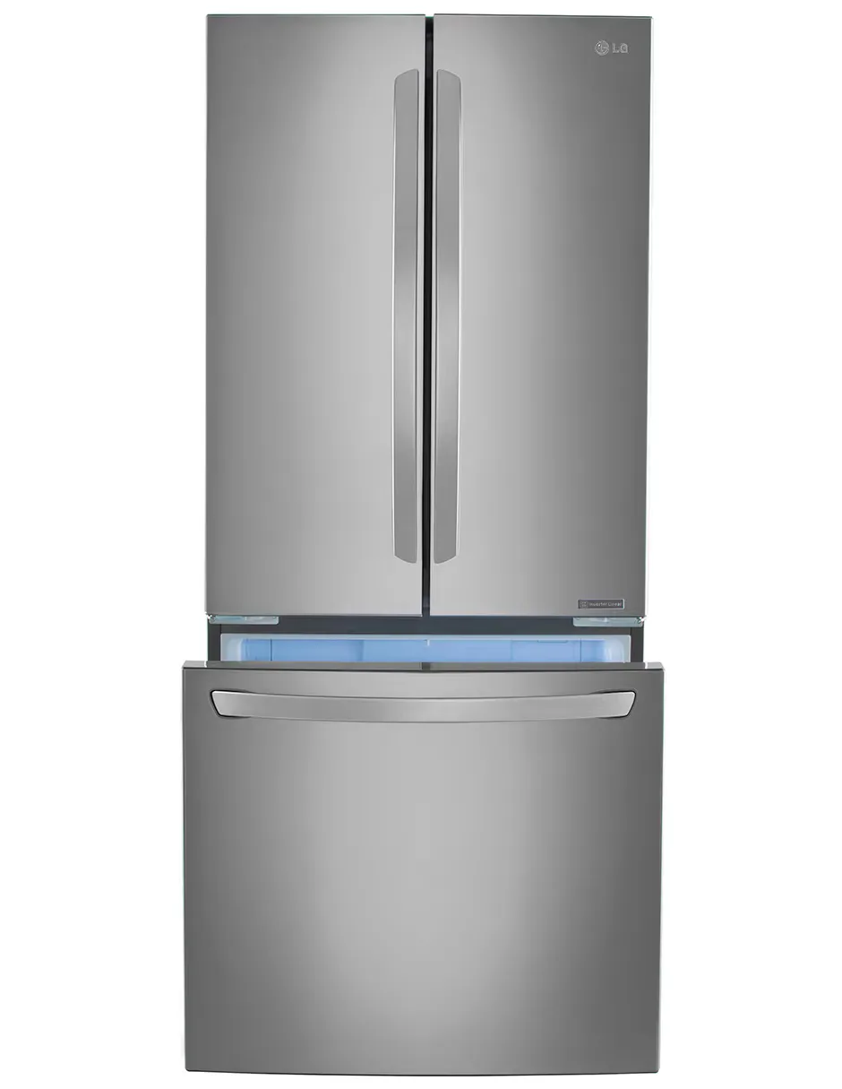 (NUEVO) Refrigerador LG GF22BGSK gris