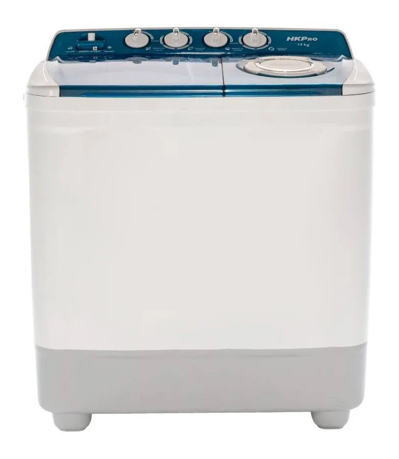 Lavadora HKPRO 2 tinas 11 kg blanca